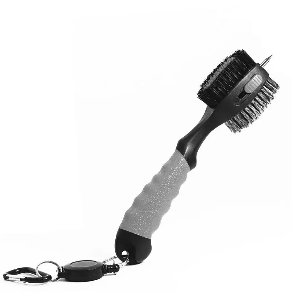 Double Sided Brush with Groove Sharpening Tool