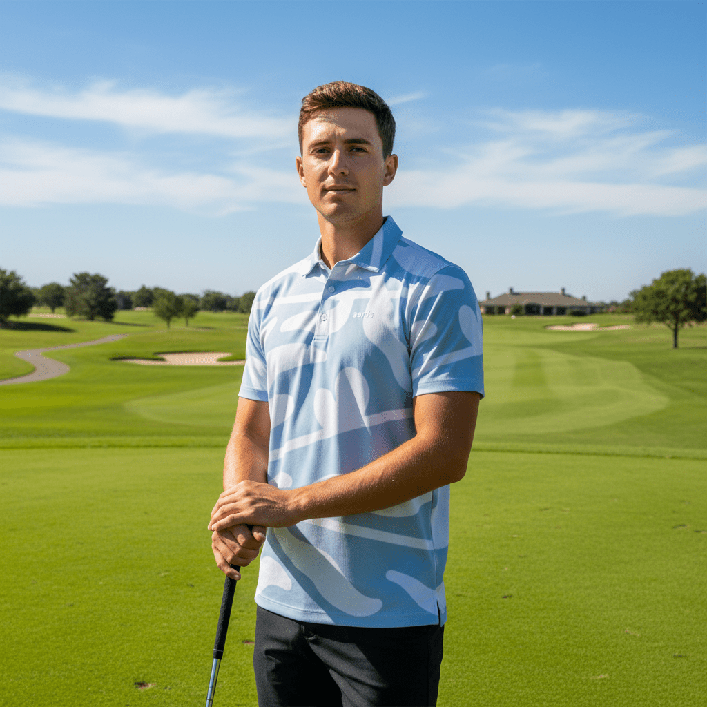 Aeris Polo - Camo 3.0 - Aeris Golf