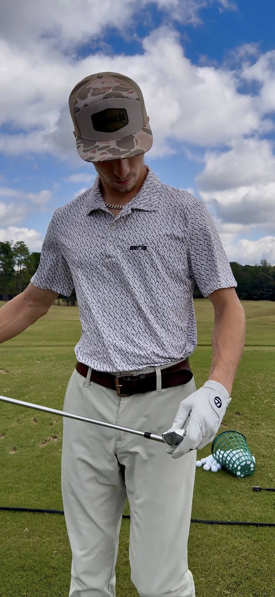 Aeris Polo - Chain - Aeris Golf
