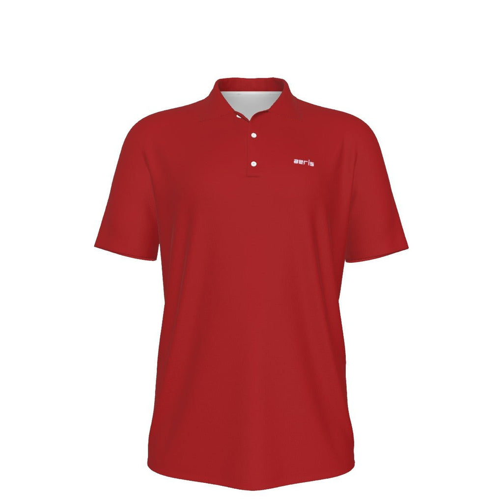 Aeris Polo - Red - Aeris Golf
