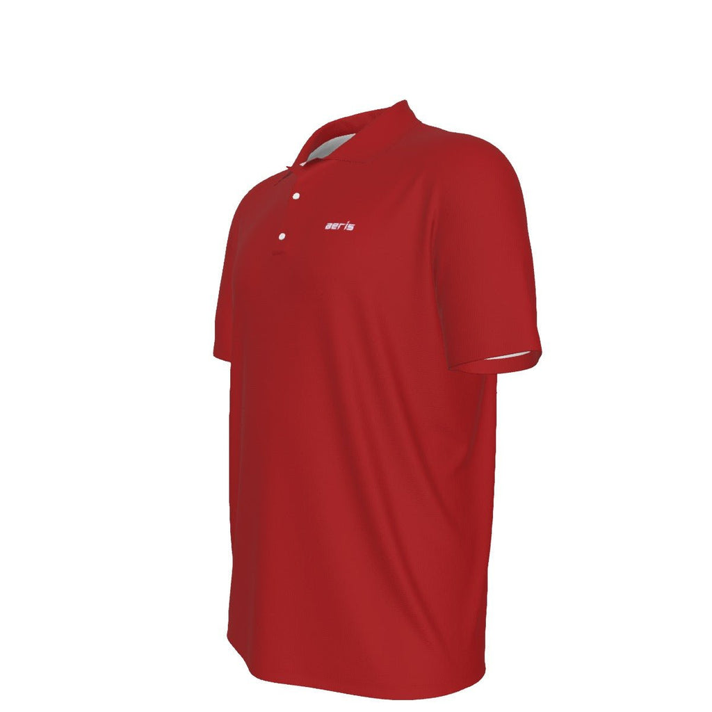 Aeris Polo - Red - Aeris Golf