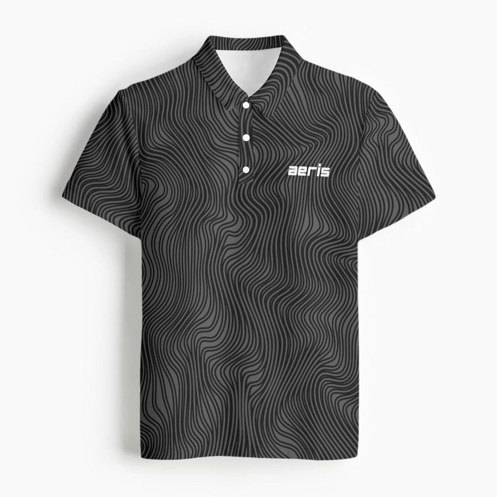 Aeris Polo Wavey - Premium Golf Polo Shirt | Aeris Golf - Aeris Golf