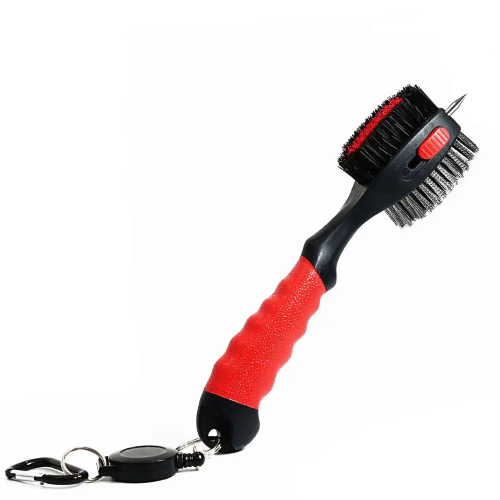 Double Sided Brush with Groove Sharpening Tool
