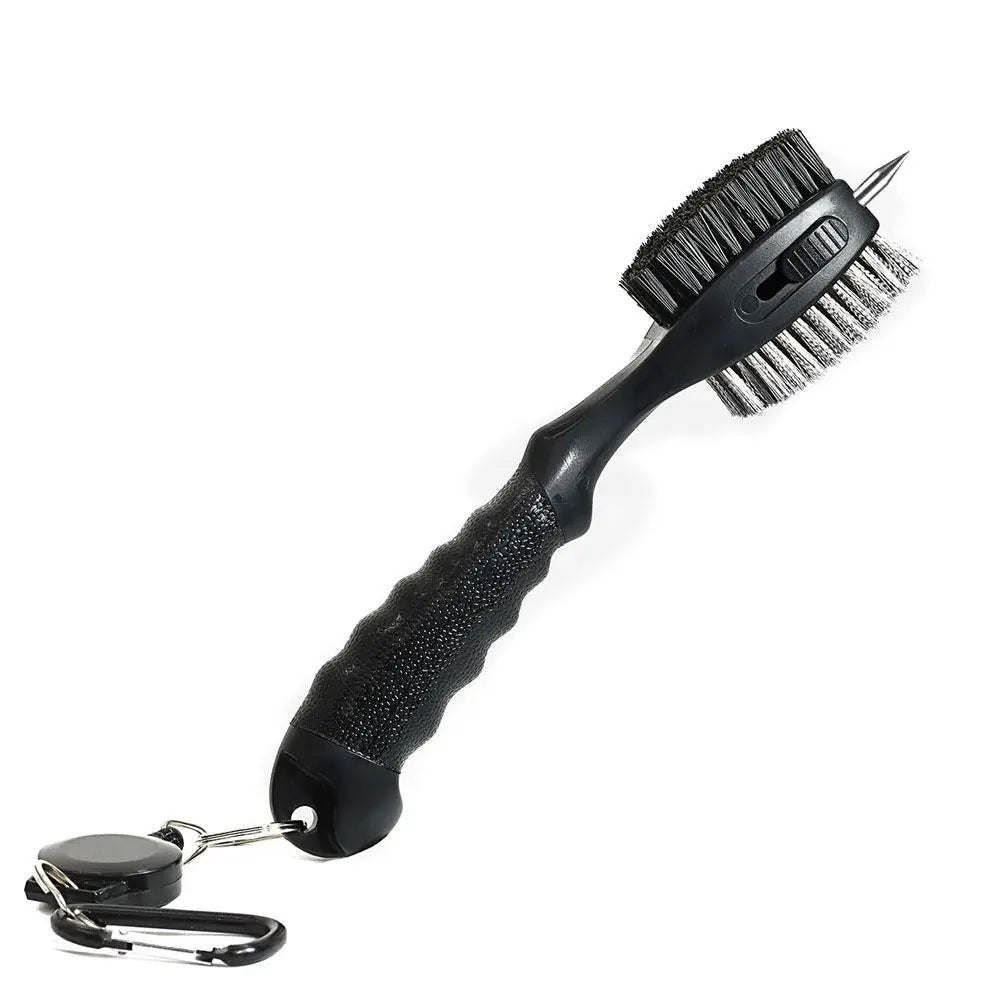 Double Sided Brush with Groove Sharpening Tool