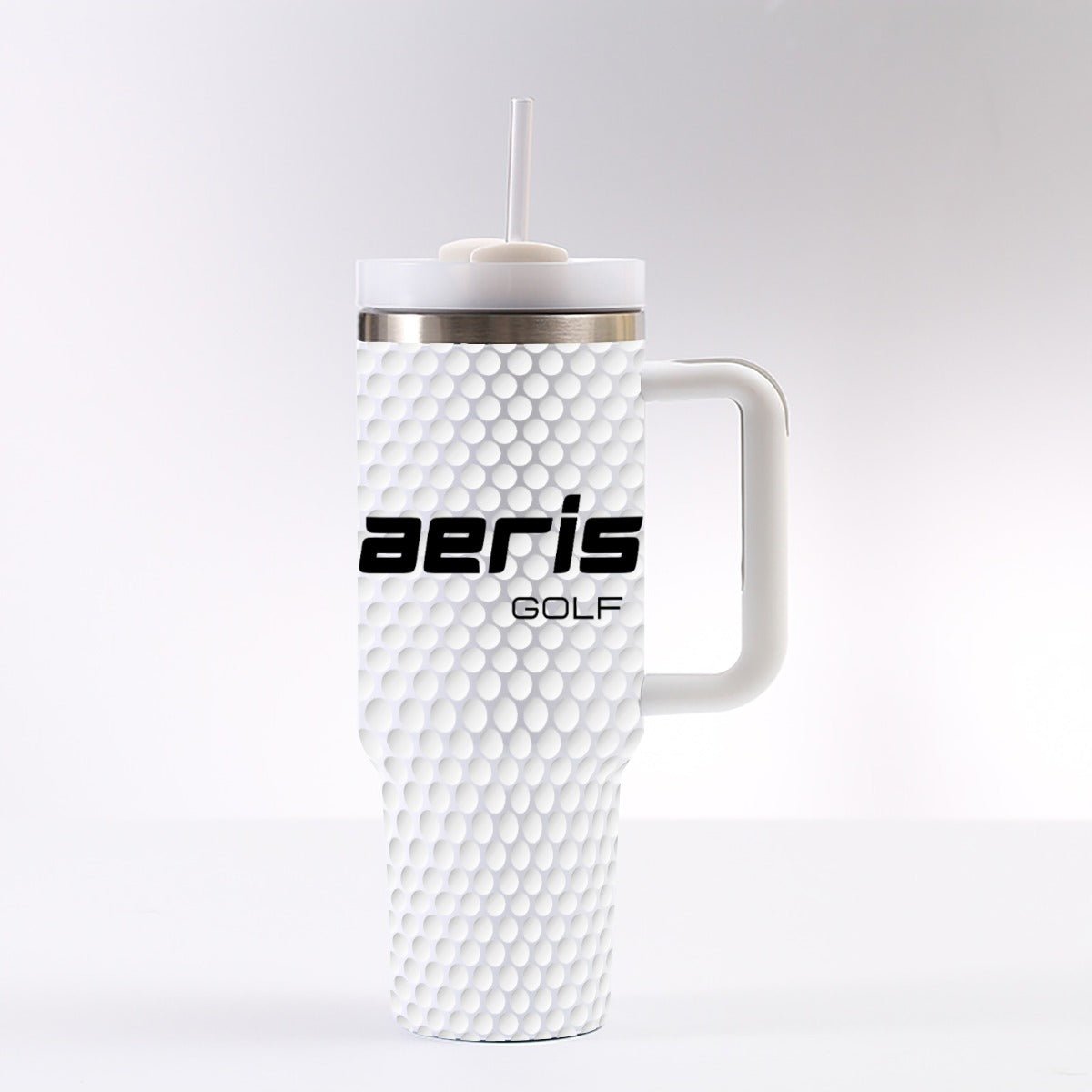 White 40 oz Aeris Tumbler - Premium Golf Drinkware | Aeris Golf - Aeris Golf