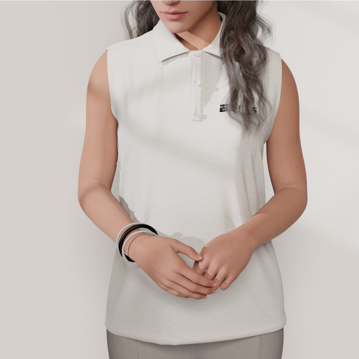 Women's Sleeveless POLO Shirt - Aeris Golf