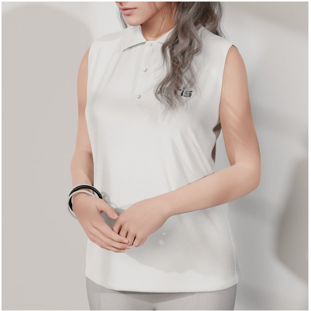 Women's Sleeveless POLO Shirt - Aeris Golf