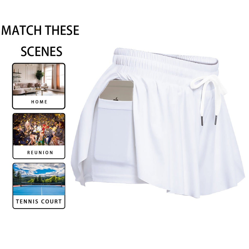 Women's Sport Skorts With Pocket - Aeris Golf